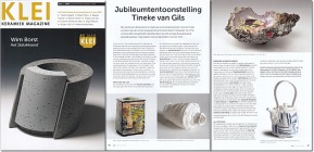 Klei nr 3 2025, Jubileumtentoonstelling Tineke van Gils