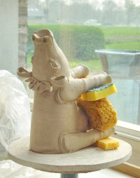 Tineke van Gils - Koe in wording