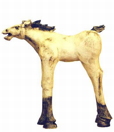 Marjan Schaap - Windhorse afm: 66 x 65 x 20 cm
