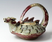 Tineke van Gils Dierentheepot  Teapot Dragon
